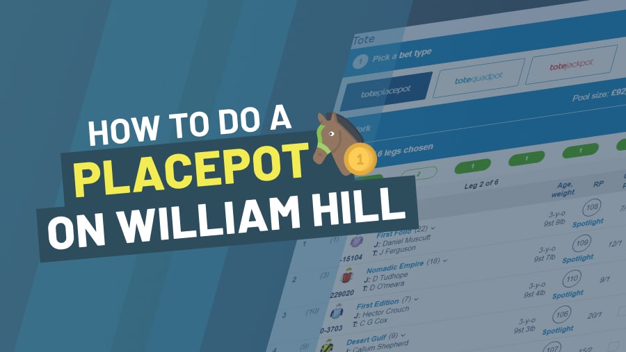 How To Do A Placepot On William Hill -