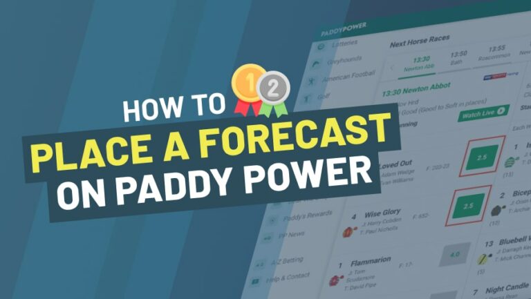 How to place a forecast on Paddy Power -
