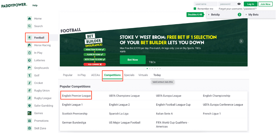 How To Do An Accumulator Bet On Paddy Power -
