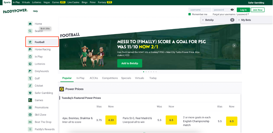 paddy power how to place an accumulator 1