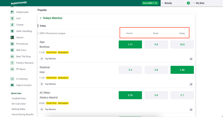 paddy power how to place an accumulator