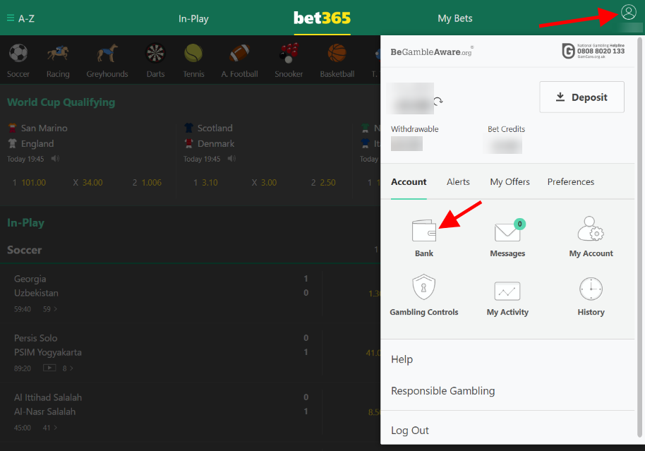 how to remove card bet365 , how to deposit on bet365 from nigeria