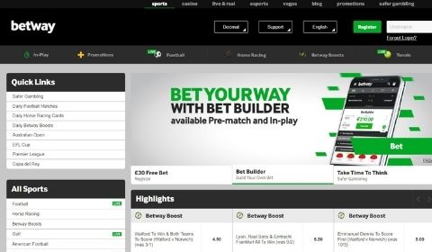 betway free bet