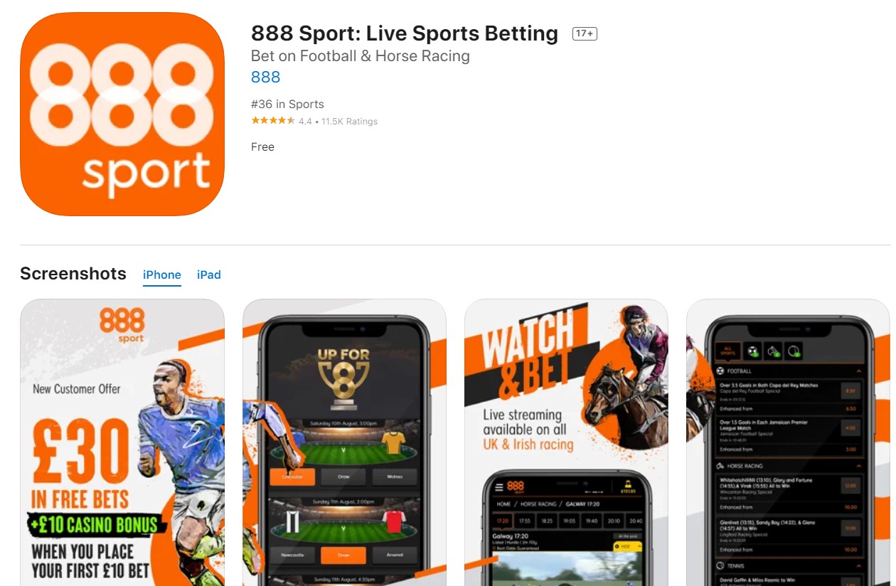 download the 888sport app for ios