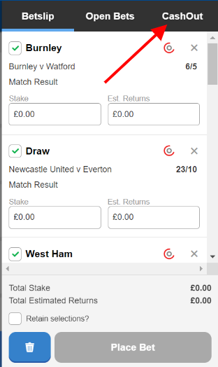how to cash out on betfred