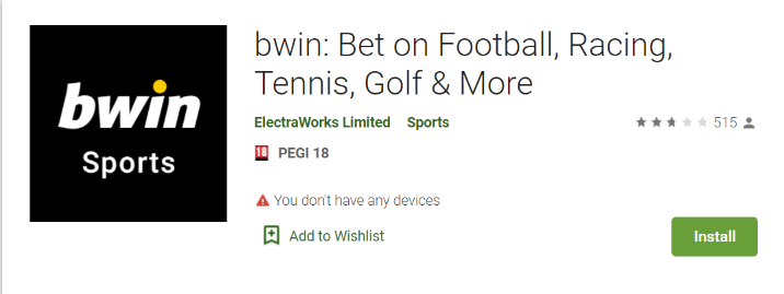 how to download the bwin app for android