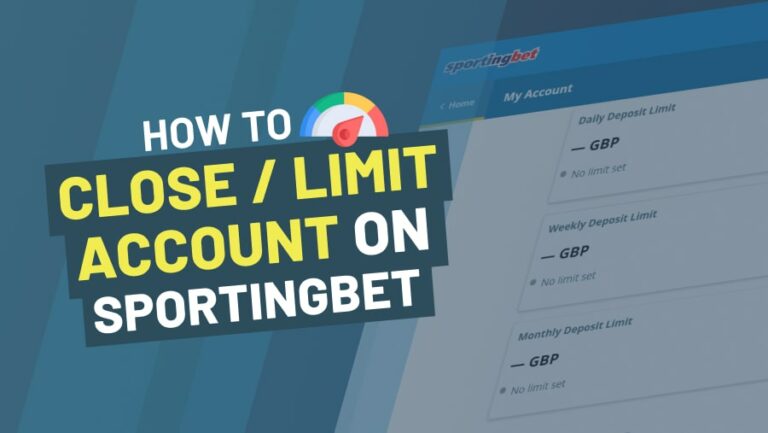 How To Close Or Limit A SportingBet Account - Safer Gambling -