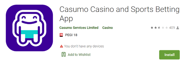 casumo app for android