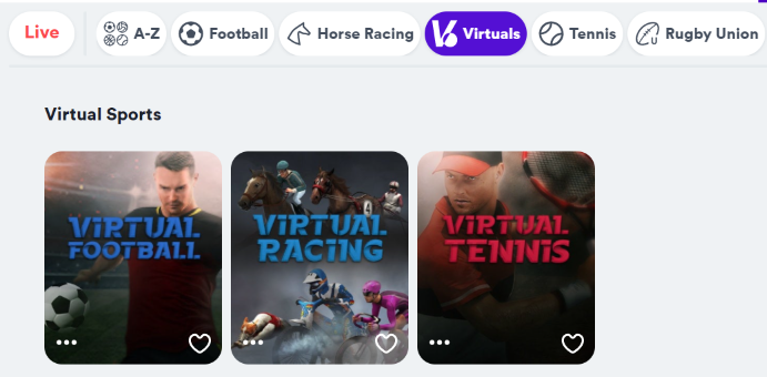 casumo virtual sports