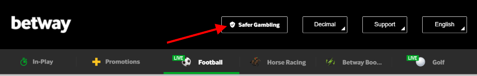 betway safer gambling