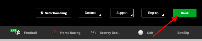 how to deposit funds on betway
