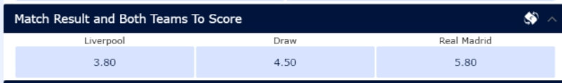 Match Result & BTTS Betting Guide - William Hill Match Result and Both Teams To Score