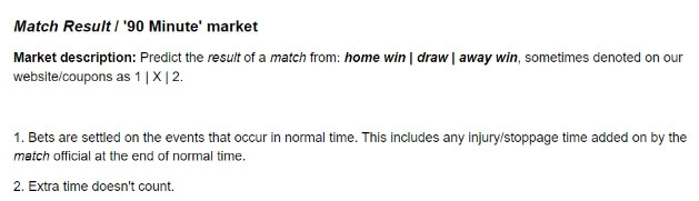 To Qualify Football Betting Market Explained - William Hill Match Result