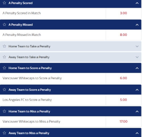 To Score Miss A Penalty Betting Market Explained - Skybet odds